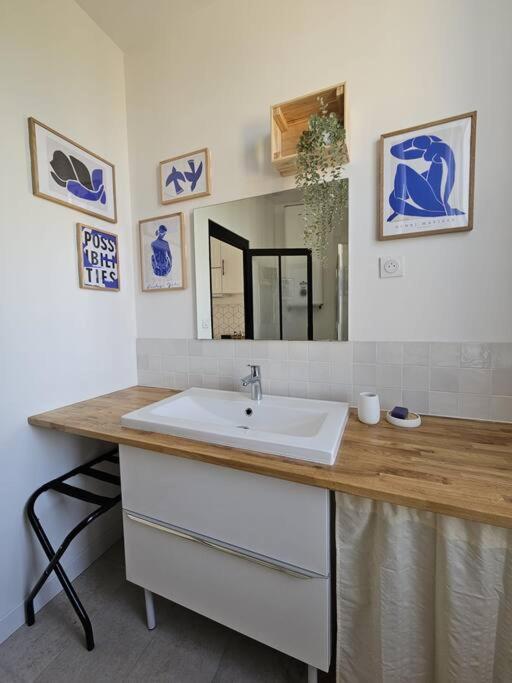 Le Robin Apartment Libourne Luaran gambar